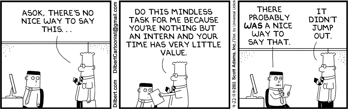 Dilbert Cartoon